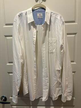 AG Adriano Goldschmied Standard Fit Long Sleeve Button-Down Shirt